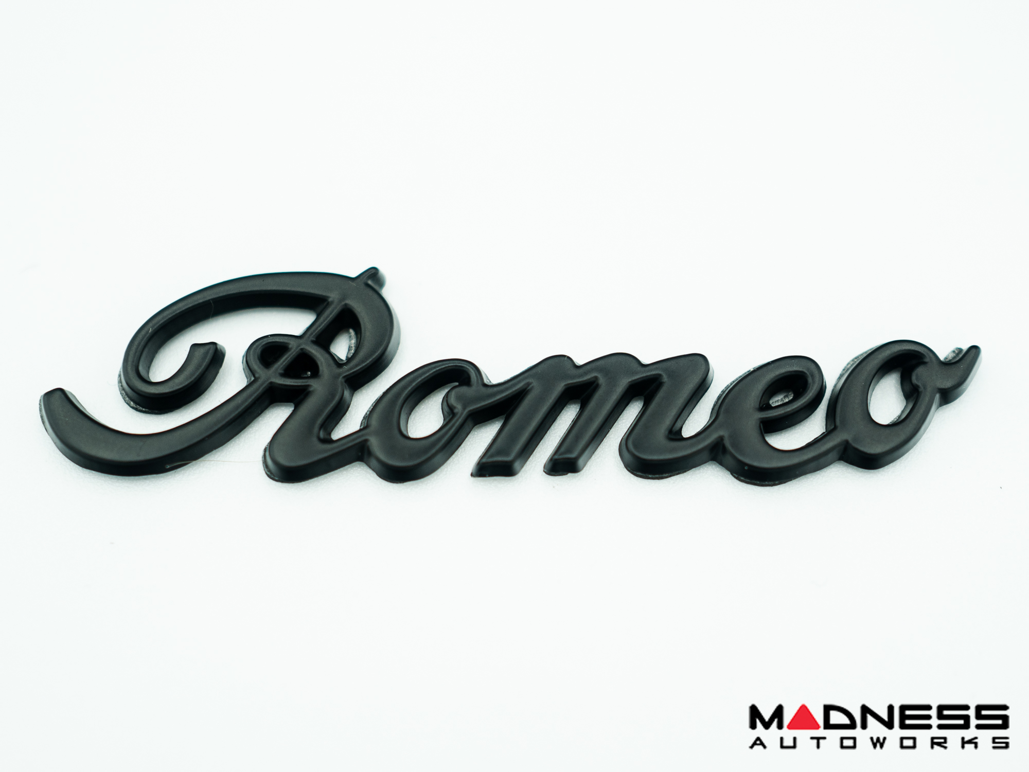 Alfa Romeo Emblems & Badges Kit - Black - "Alfa Romeo" + "Sportiva" Emblems + 2 AR Badges